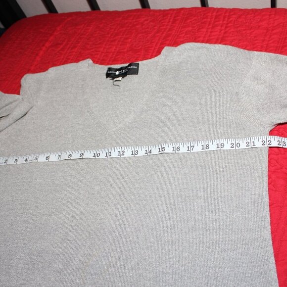 Adrienne Vittadini Collection Womens Linen Cotton Tunic Sweater Size Medium - Picture 6 of 7